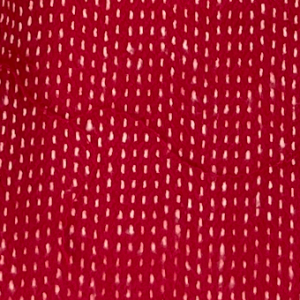 Berry Stitch Flannel Dog Collar - Image 8