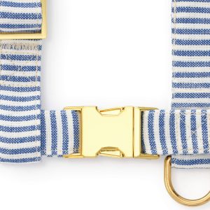 Lake Blue Stripe Dog Harness - Image 3