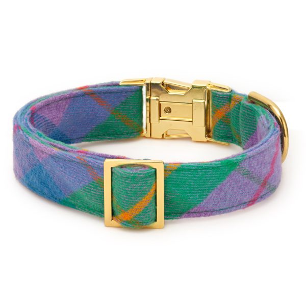 Fable Plaid Flannel Dog Collar - Image 2