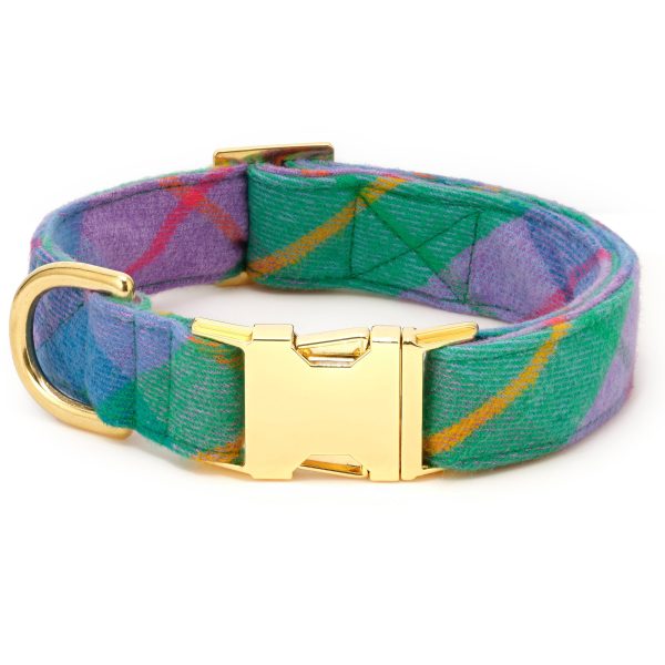 Fable Plaid Flannel Lady Bow Collar - Image 3