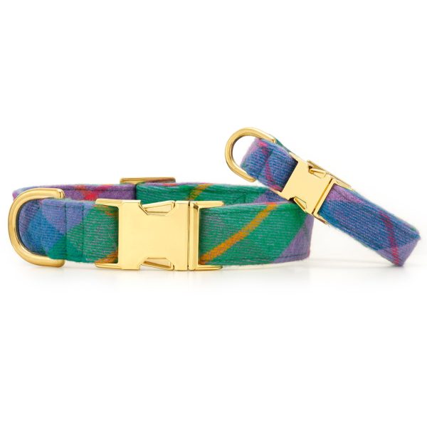 Fable Plaid Flannel Dog Collar - Image 3