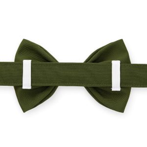 Olive Bow Tie Collar - Image 2