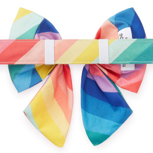 Over the Rainbow Lady Bow Collar - Image 2