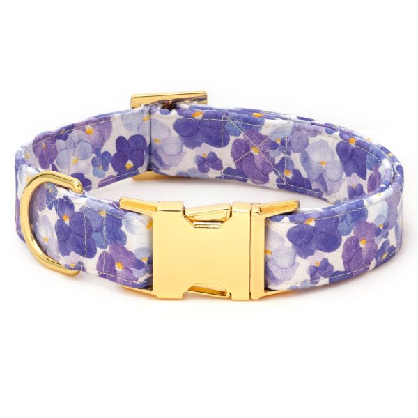 Pressed Pansies Lady Bow Collar - Image 3