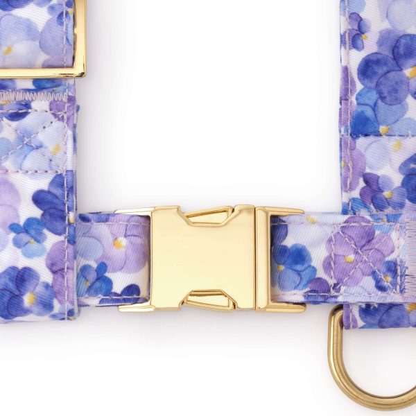 Pressed Pansies Dog Harness - Image 3