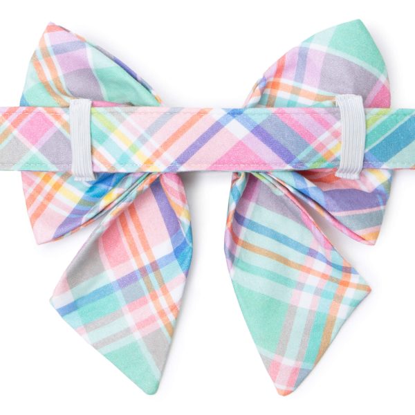 Blooming Plaid Lady Bow Collar - Image 2
