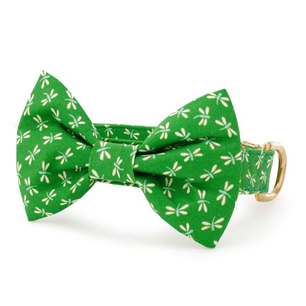 Dragonflies Bow Tie Collar