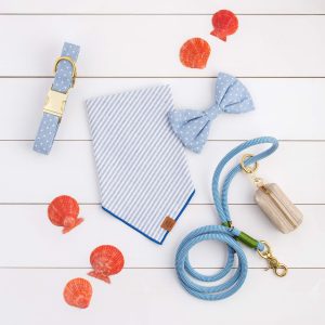 Chambray Dots Bow Tie Collar - Image 11