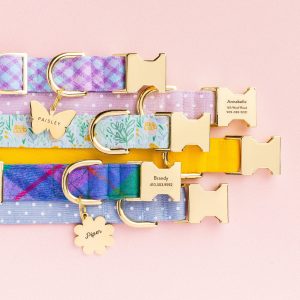 Fable Plaid Flannel Dog Collar - Image 6