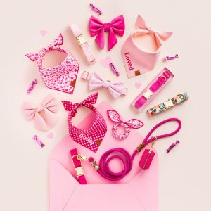 Blush Pink Velvet Dog Collar - Image 10