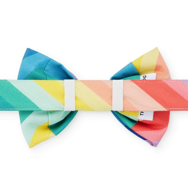 Over the Rainbow Bow Tie Collar - Image 2